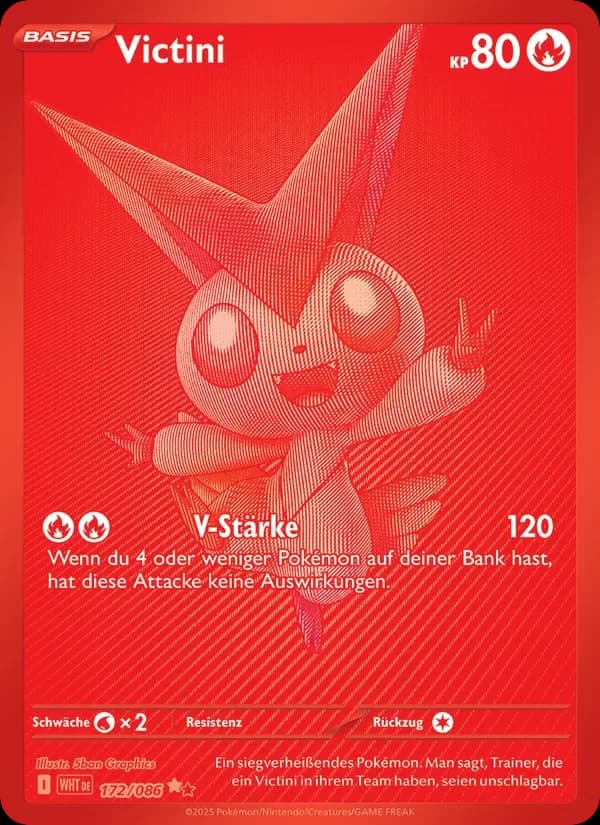 Sammelkarte Victini