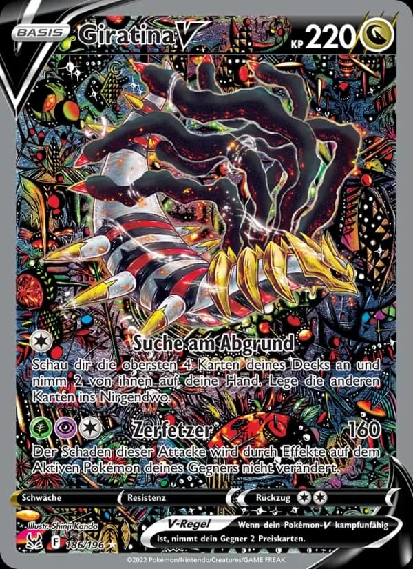Sammelkarte Giratina V